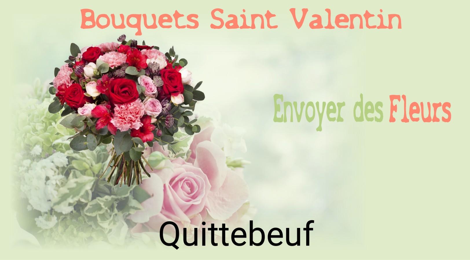 Roses de Saint-Valentin livrées à Quittebeuf